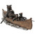 Bear Canoe Trip Sculpture