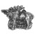Bugling Elk Cabinet Knob - Set of 2