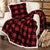 Buffalo Plaid Plush Throw