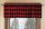 Buffalo Plaid Plush Valance