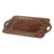 Burlwood Leaf Edged Tray