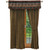 Cabin Bear Rod Pocket Valance