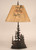 Cabin Metal Art Table Lamp - Large