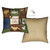 Cabin Patchwork Print Pillow