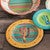 Cactus Design Melamine Dinner Plates - Set of 4 - OVERSTOCK