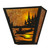 Canoe Sunrise Wall Sconce