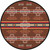Canyon Cross Rug - 8 Ft. Round