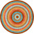 Canyon Hues Rug - 8 Ft. Round