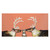 Caribou Kisses Coral Canvas Art