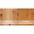 Cedar Log 3 Drawer Nightstand