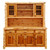 Cedar Log Buffet & Hutch - 75 Inch