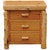 Cedar XL Three Drawer Nightstand