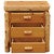 Cedar XL Three Drawer Nightstand