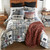 Celestial Wildlife & Woodlands Quilt Bed Set - Queen
