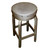 Charlotte Silver Counter Stool