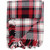 Cherry Plaid Throw