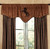 Chestnut Suede Horse Valance