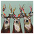 Chic Deer Mint Canvas Art