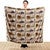 Bear & Moose Wilderness Plush Throw