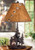 Cowboys at Campfire Lamp