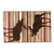Colorful Horizon Moose Accent Rug
