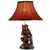 Come Here Bears Lamp - Brushed Wood