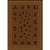 Cowboy Brands Dark Rug - 5 x 8