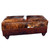Luisa Cowhide Large Ottoman