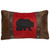 Crimson Bear Pillow - OVERSTOCK