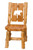 Log Cut-Out Side Chair
