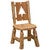 Log Cut-Out Side Chair - Pine Tree