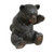 Curious Black Bear Cabinet Knob