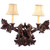 Dancing Bears Wall Sconce