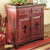 Santa Fe Cross Cabinet