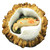 Deer Burr Cabinet Knob - Rainbow Trout - Set of 2