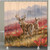 Deer in Lifting Fog Shower Curtain