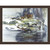 Deer Pond Framed Canvas