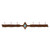 Desert Diamond 6 Hook Coat Rack