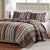 Desert Strata 3pc Quilt Bed Set - King