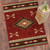 Diamond Arrow Red Rug - 2 x 3