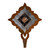 Diamond Copper Berry Concho Single Hook