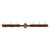 Diamond Old Silver Berry Concho 6 Hook Coat Rack