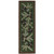 Diamond Pine Hooked Wool Rug - 3 x 8
