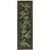 Diamond Pine Hooked Wool Rug - 3 x 8