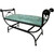 Double Vanity Bench - Colonial & Turquoise