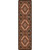 Dream Weaver Rust Rug - 2 x 8