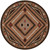 Dream Weaver Rust Rug - 8 Ft. Round