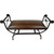 Double Vanity Bench - Steer Brands & Rustic