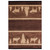 Elk Charred Wood Rug - 3 x 7