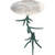Faux Antler End Table